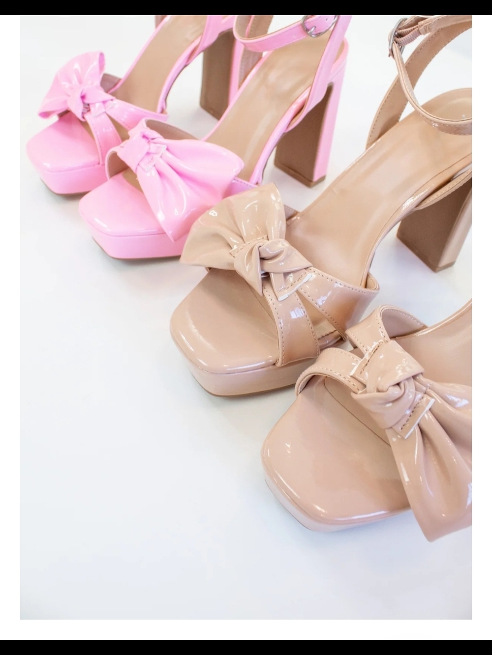 Nude Platforms Heels By Anne Michelle